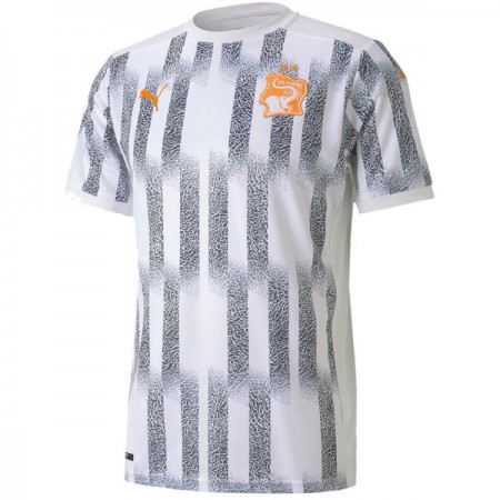 Fußballtrikots Elfenbeinküste Auswärts Trikotsatz 2020-2021